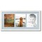 ArtToFrames Collage Photo Picture Frame with 3 - 8.5x11 inch Openings, Framed in White with Over 62 Mat Color Options and Plexi Glass (CSM-3966-28)